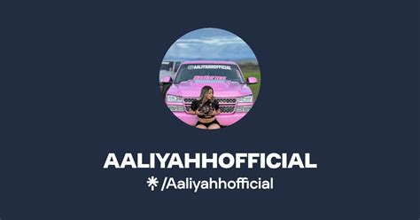 aaliyahssofficiall onlyfans|Aaliyah